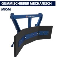 Gummischieber mechanisch Schmutzschieber MRSM150...