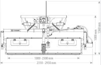Kehrmaschine Tank 1,80m Kolaszewski